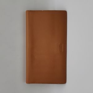 Coach Checkbook Cover